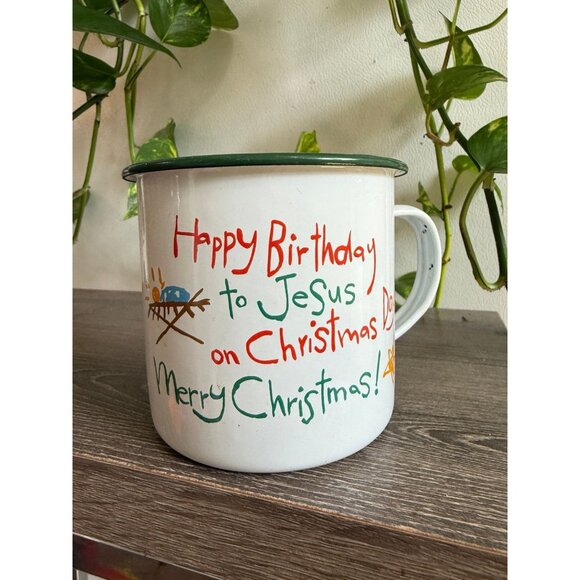 Happy Birthday to Jesus Christmas mug - Picture 1 of 7